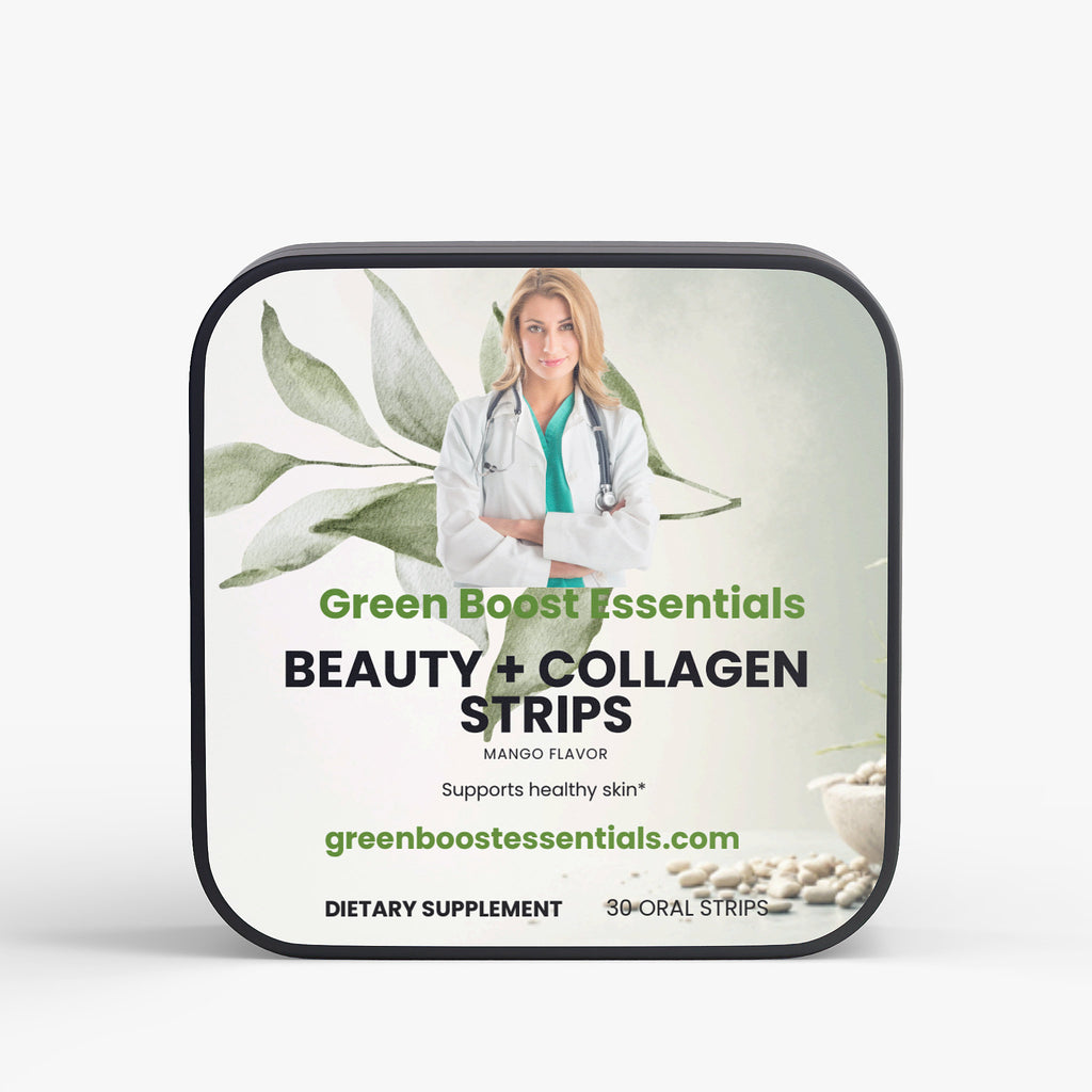 Beauty + Collagen Strips - Green Boost Essentials