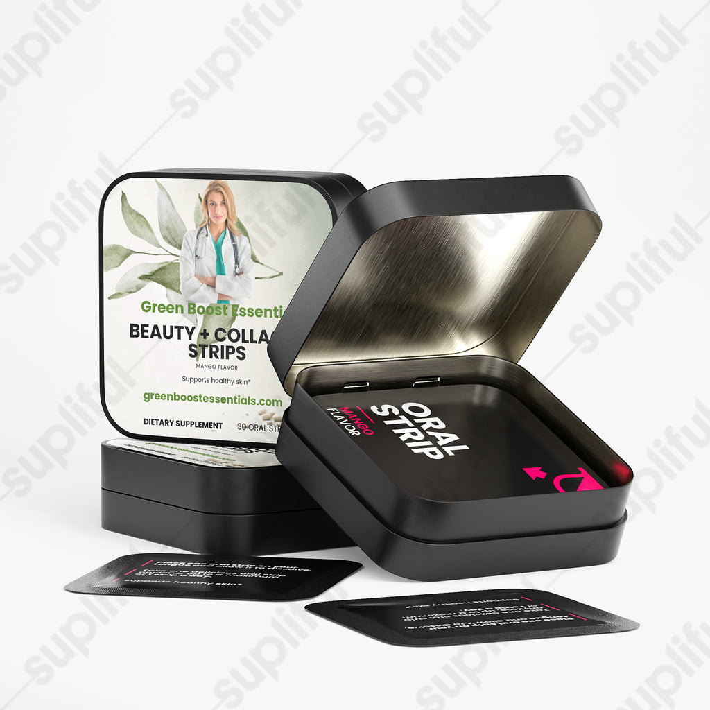 Beauty + Collagen Strips - Green Boost Essentials