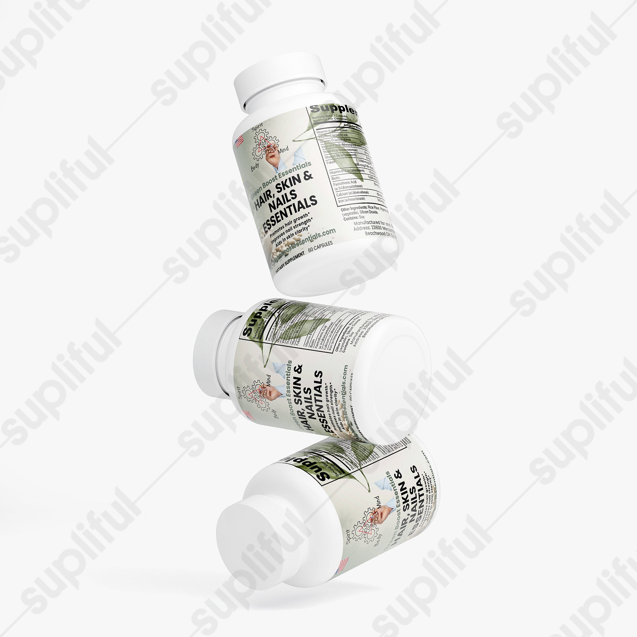 Hair, Skin and Nails Essentials - Green Boost Essentials