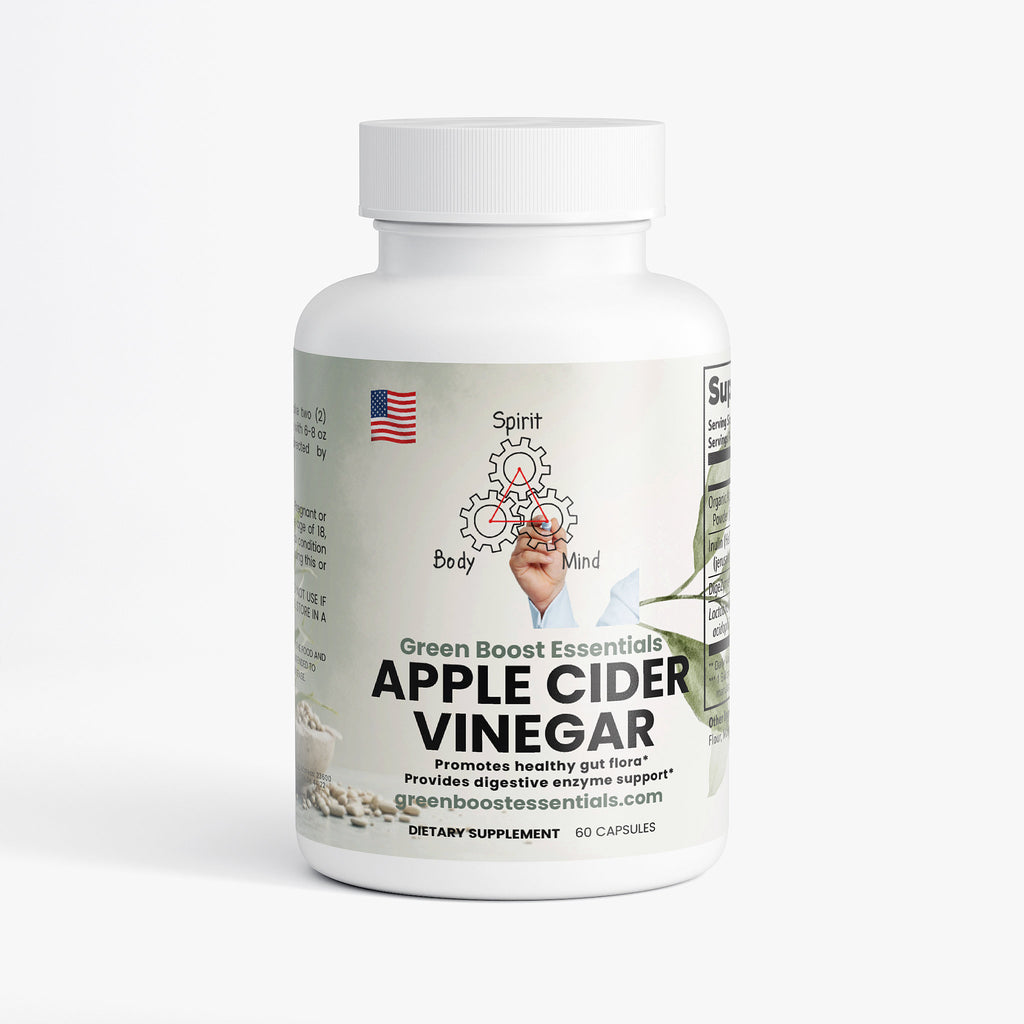 Apple Cider Vinegar Capsules - Green Boost Essentials
