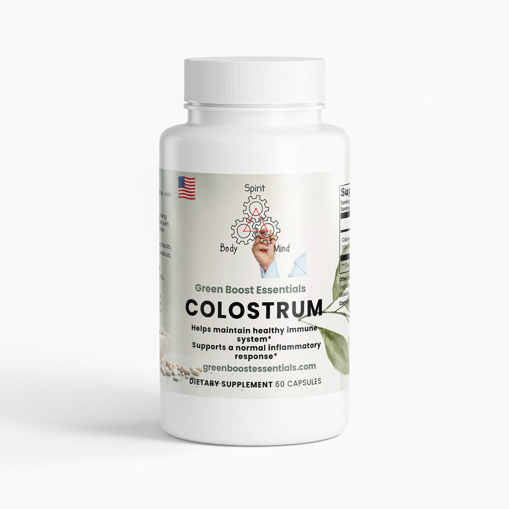 Colostrum Capsules - Green Boost Essentials