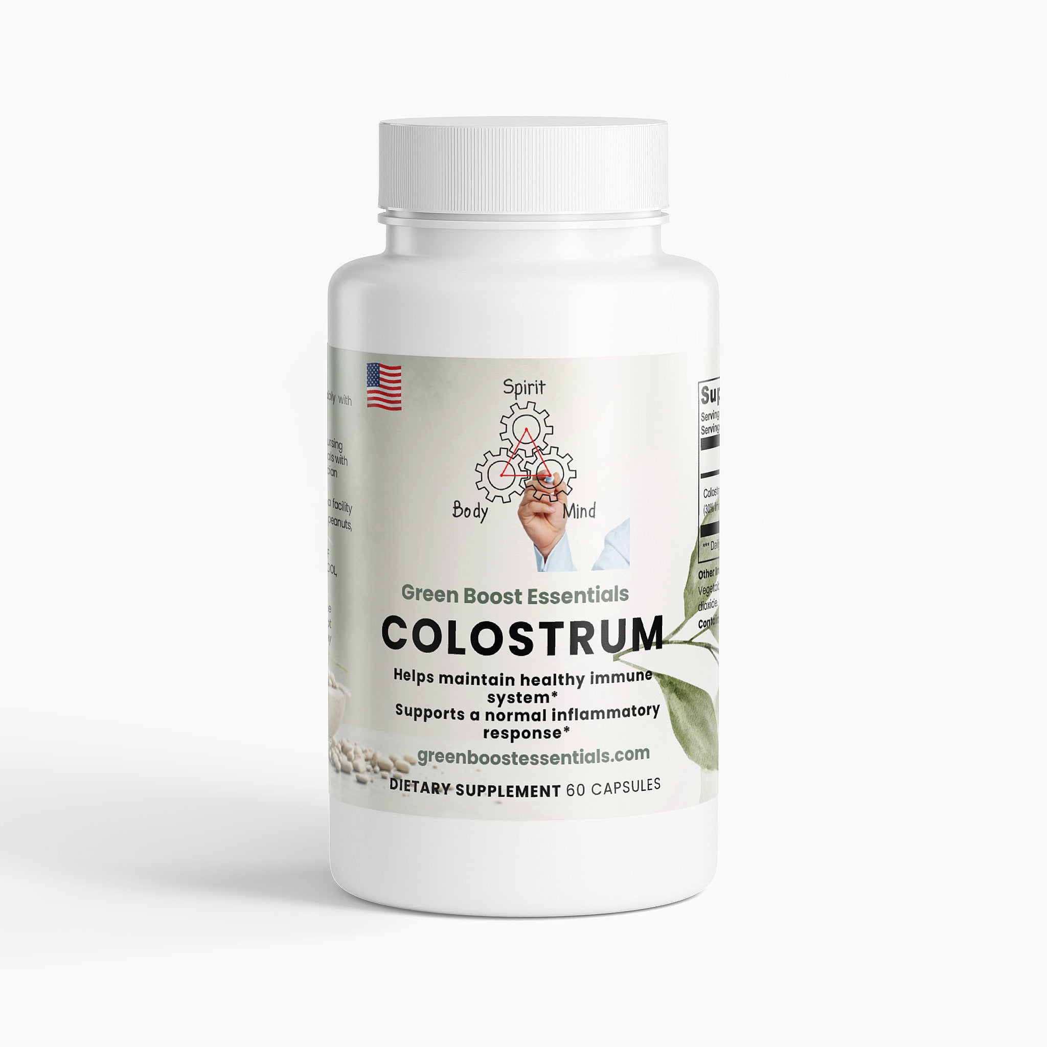 Colostrum Capsules - Green Boost Essentials