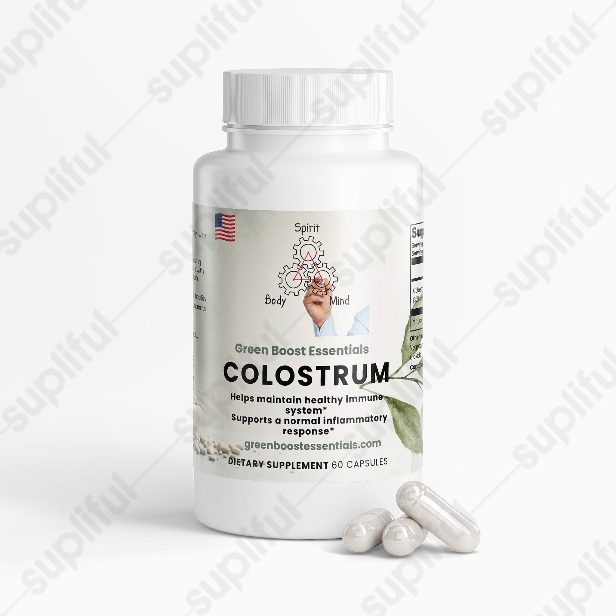 Colostrum Capsules - Green Boost Essentials
