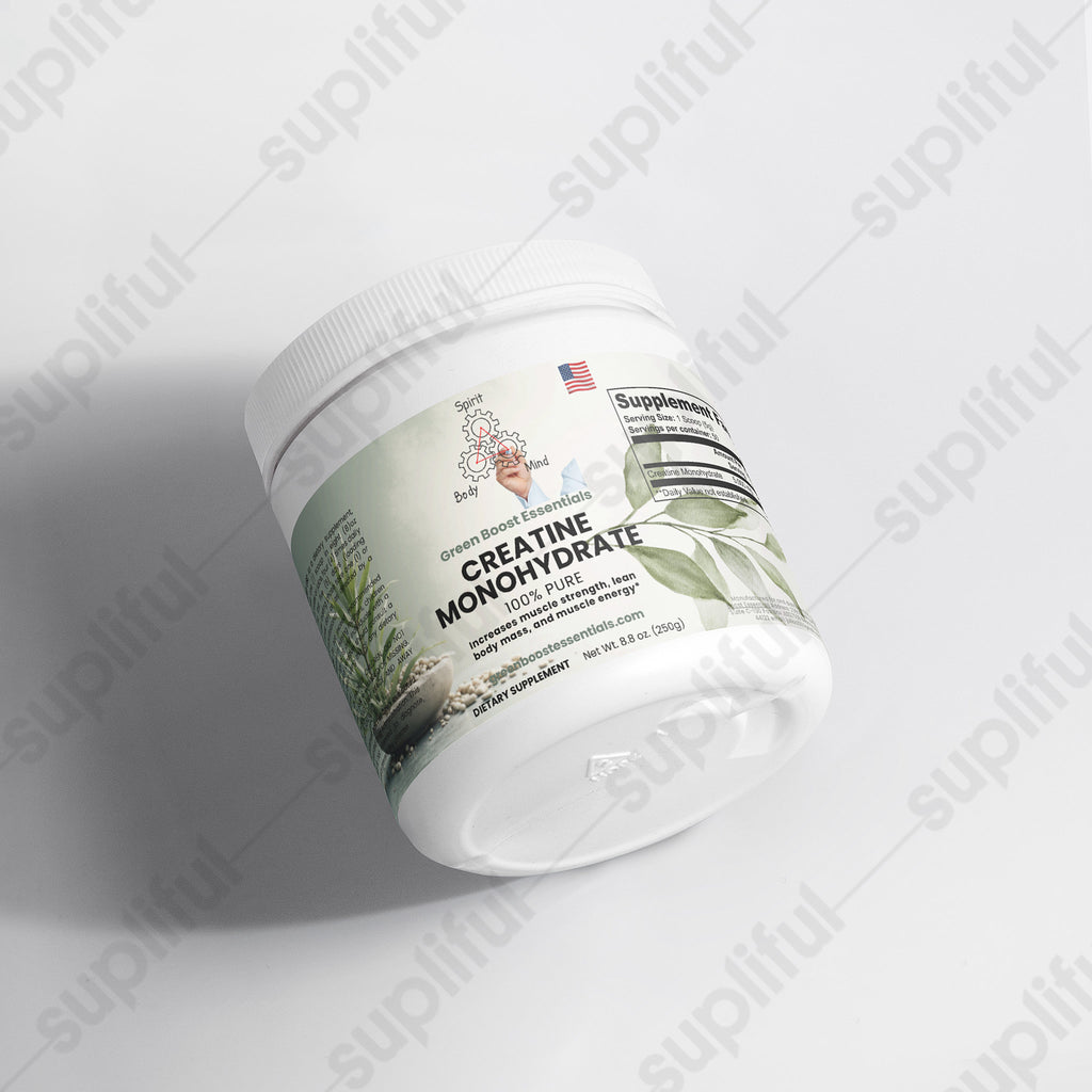 Creatine Monohydrate - Green Boost Essentials