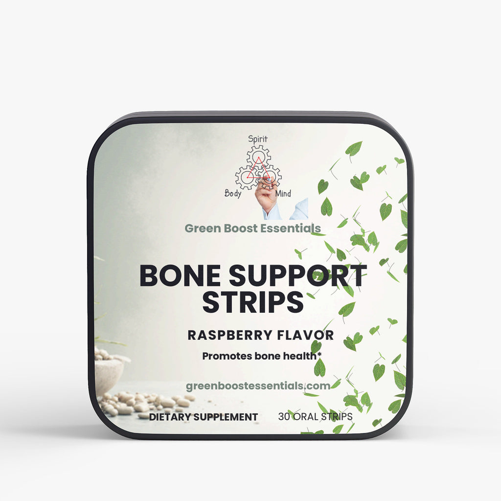 Bone Support Strips - Green Boost Essentials