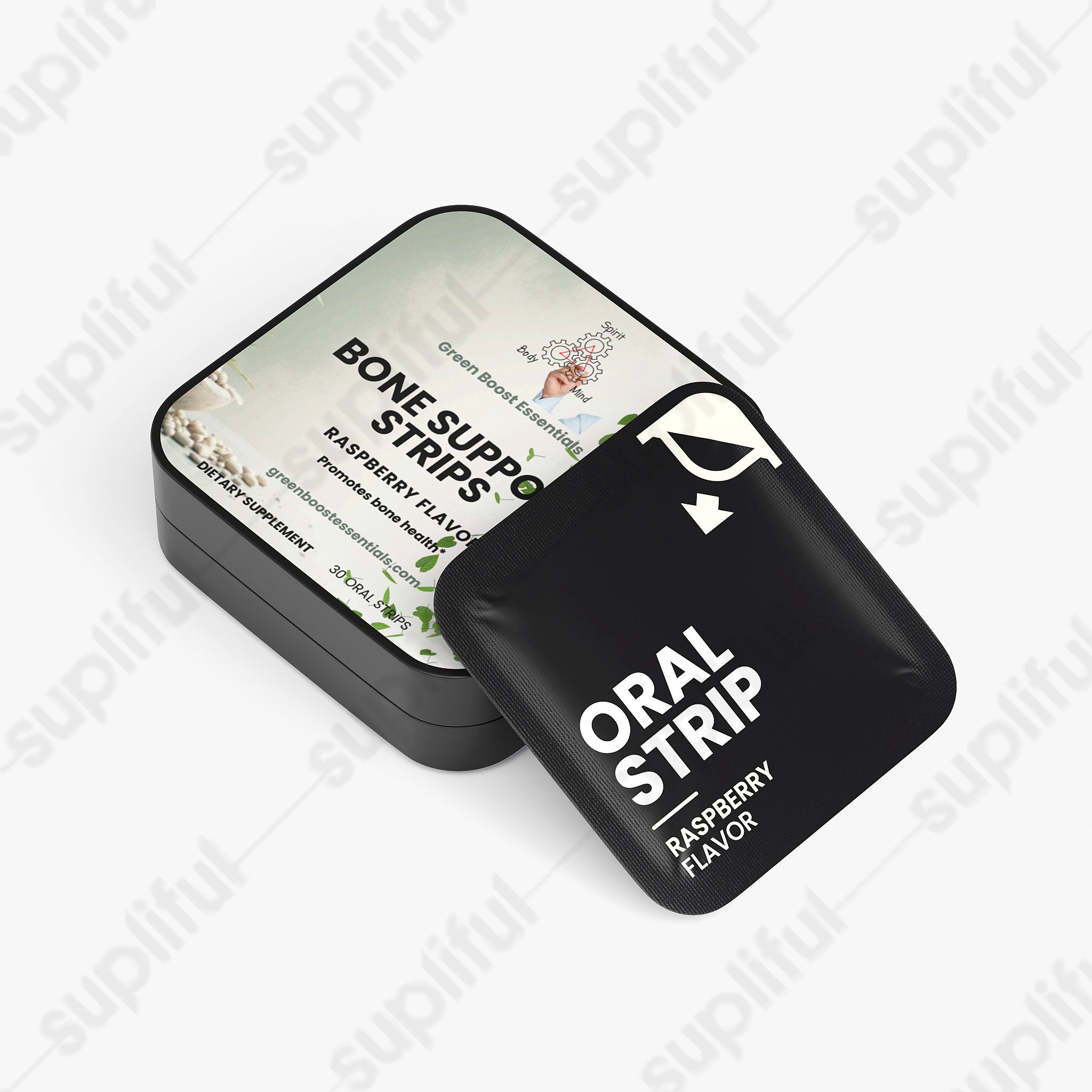 Bone Support Strips - Green Boost Essentials