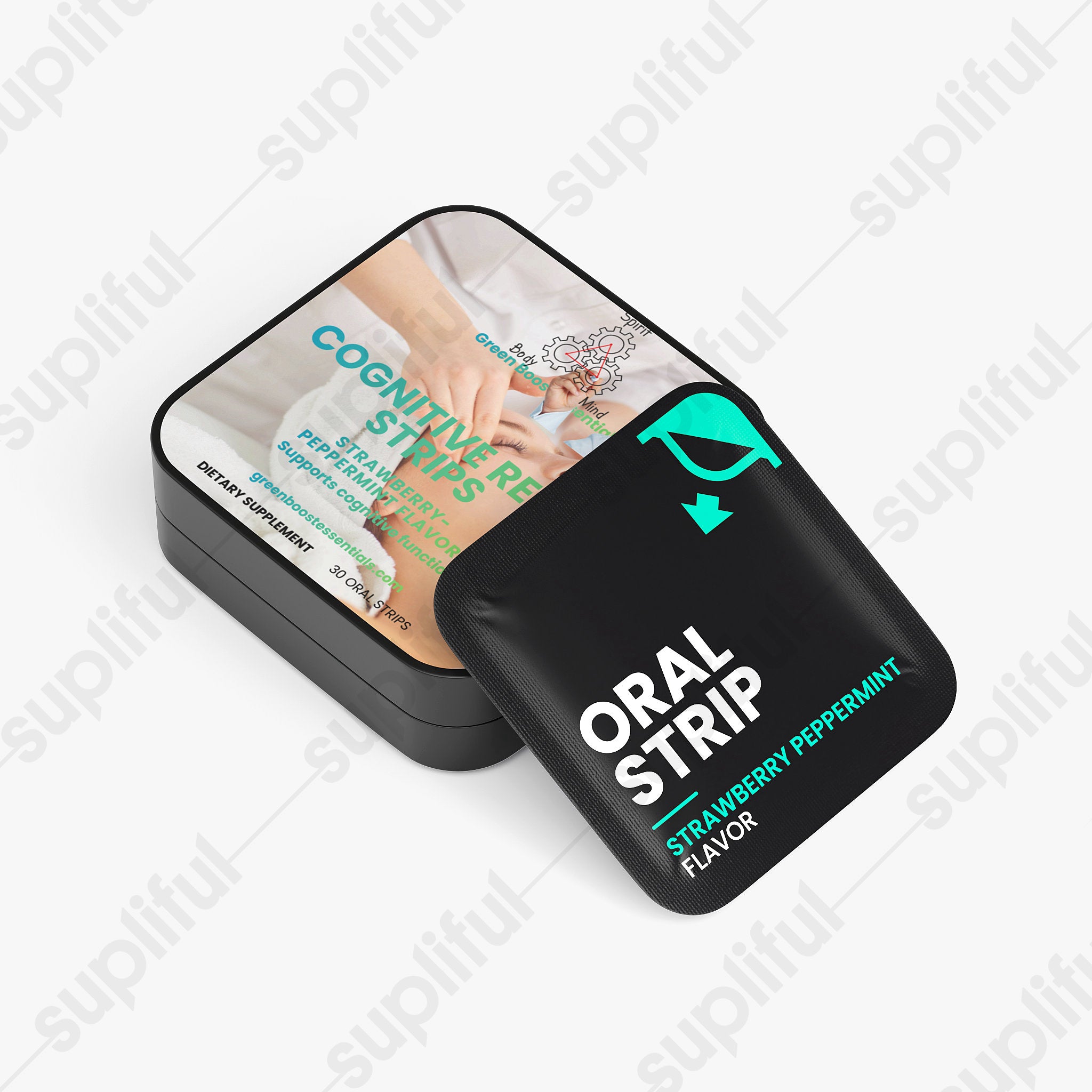 Cognitive Relax Strips - Green Boost Essentials