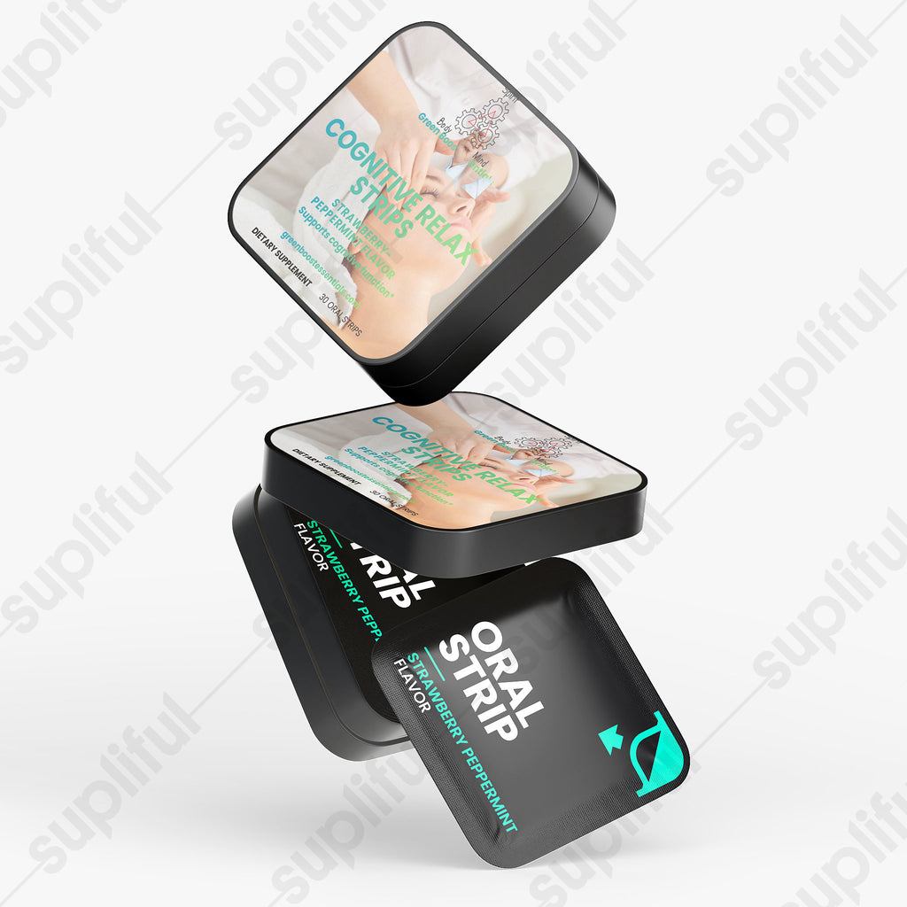 Cognitive Relax Strips - Green Boost Essentials