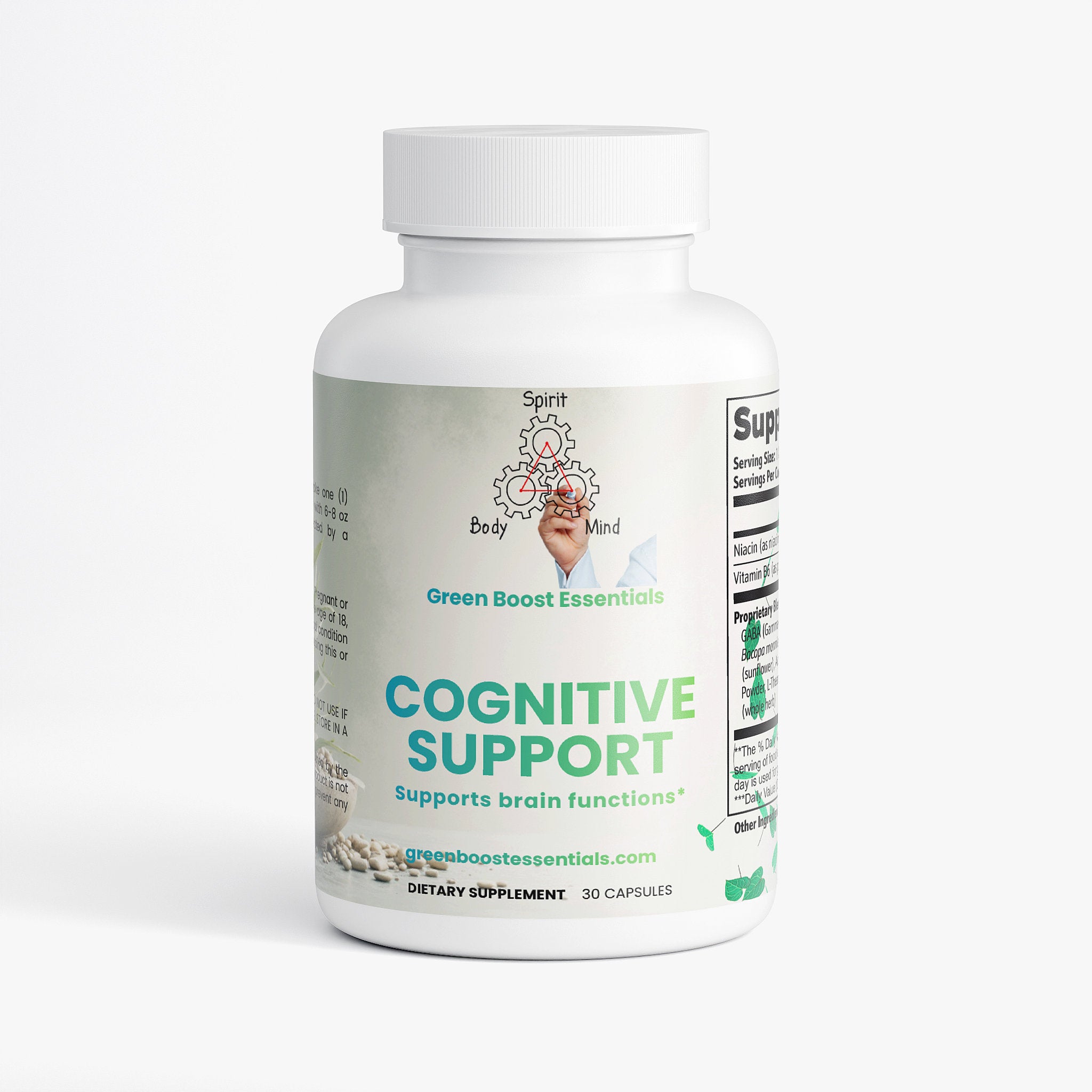 Cognitive Support - Green Boost Essentials
