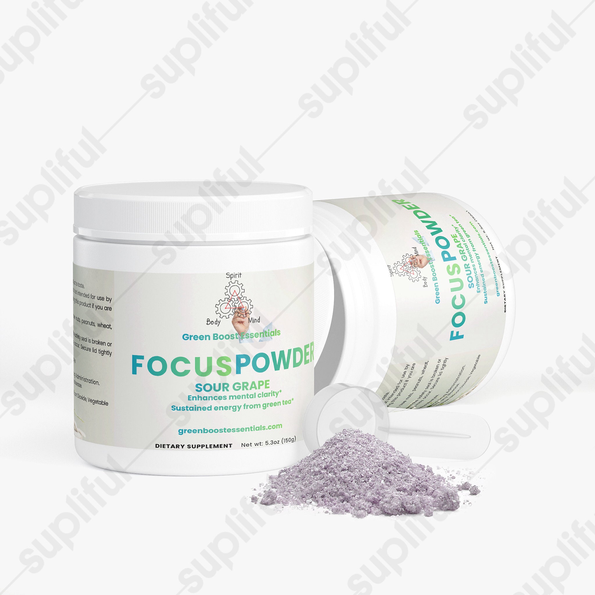 Focus Powder (Sour Grape) - Green Boost Essentials