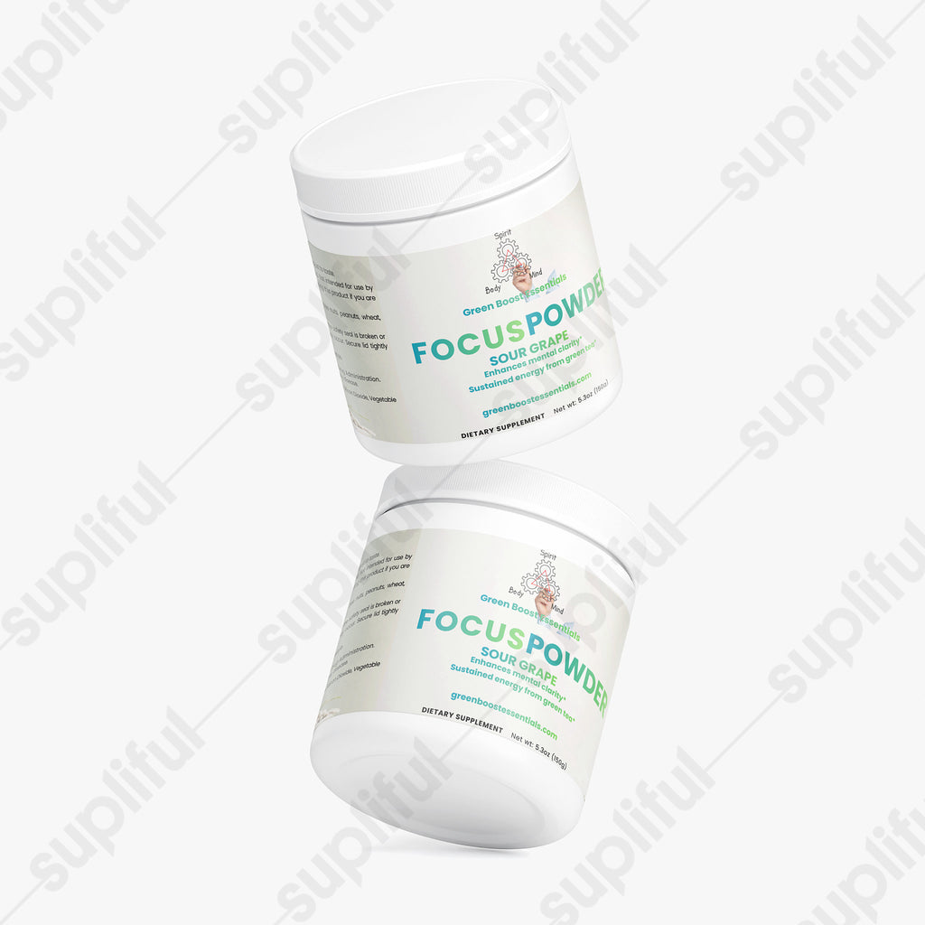 Focus Powder (Sour Grape) - Green Boost Essentials