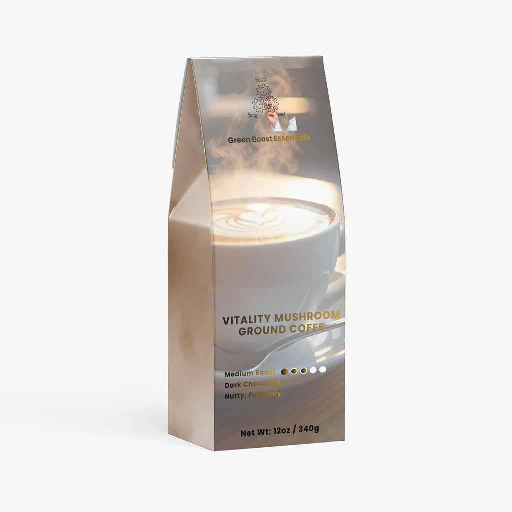 Vitality Mushroom Coffee (Medium Roast)