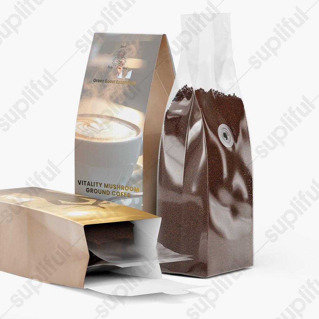 Vitality Mushroom Coffee (Medium Roast)