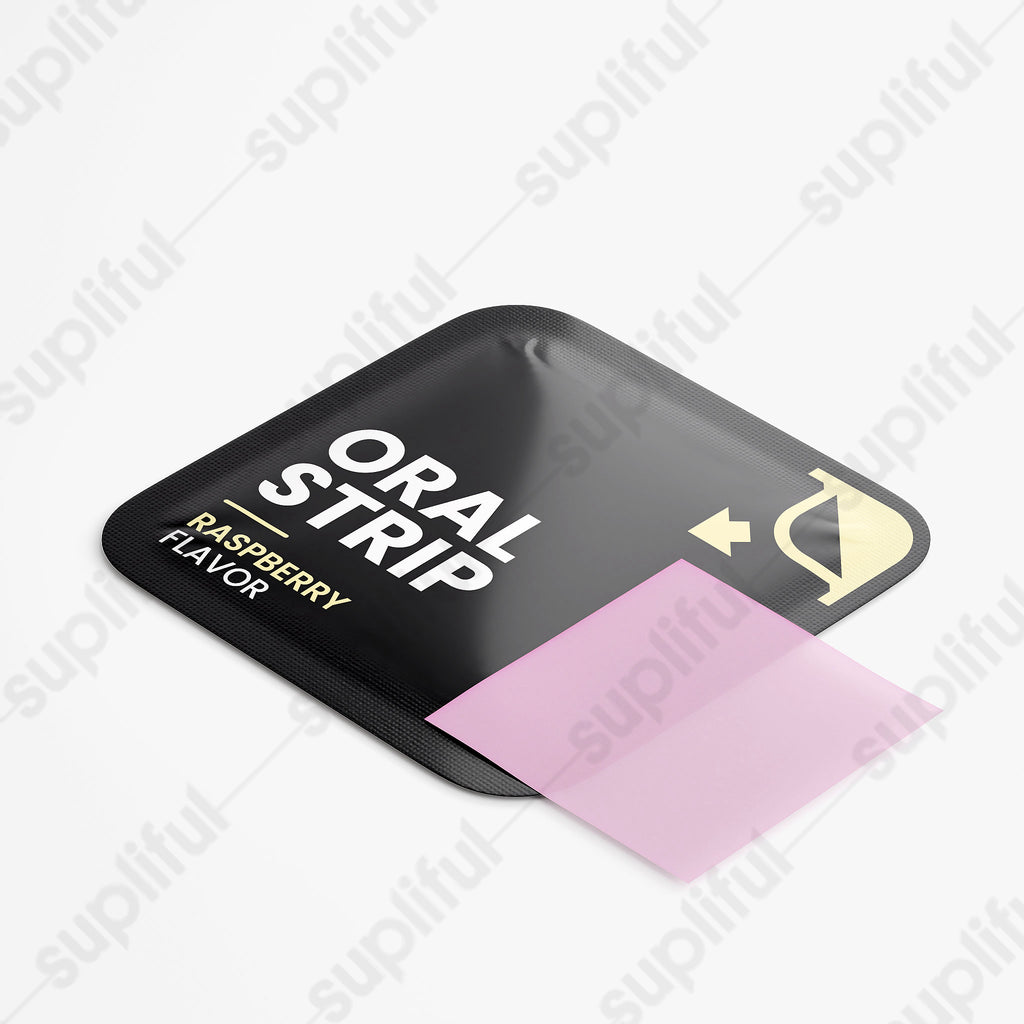 ⭐⭐⭐⭐⭐ Vitamin D3 + K2 Oral Strips 🦴 | Fast-Dissolving Raspberry Flavor for Strong Bones & Heart Health ❤️🍓 (30 Count)