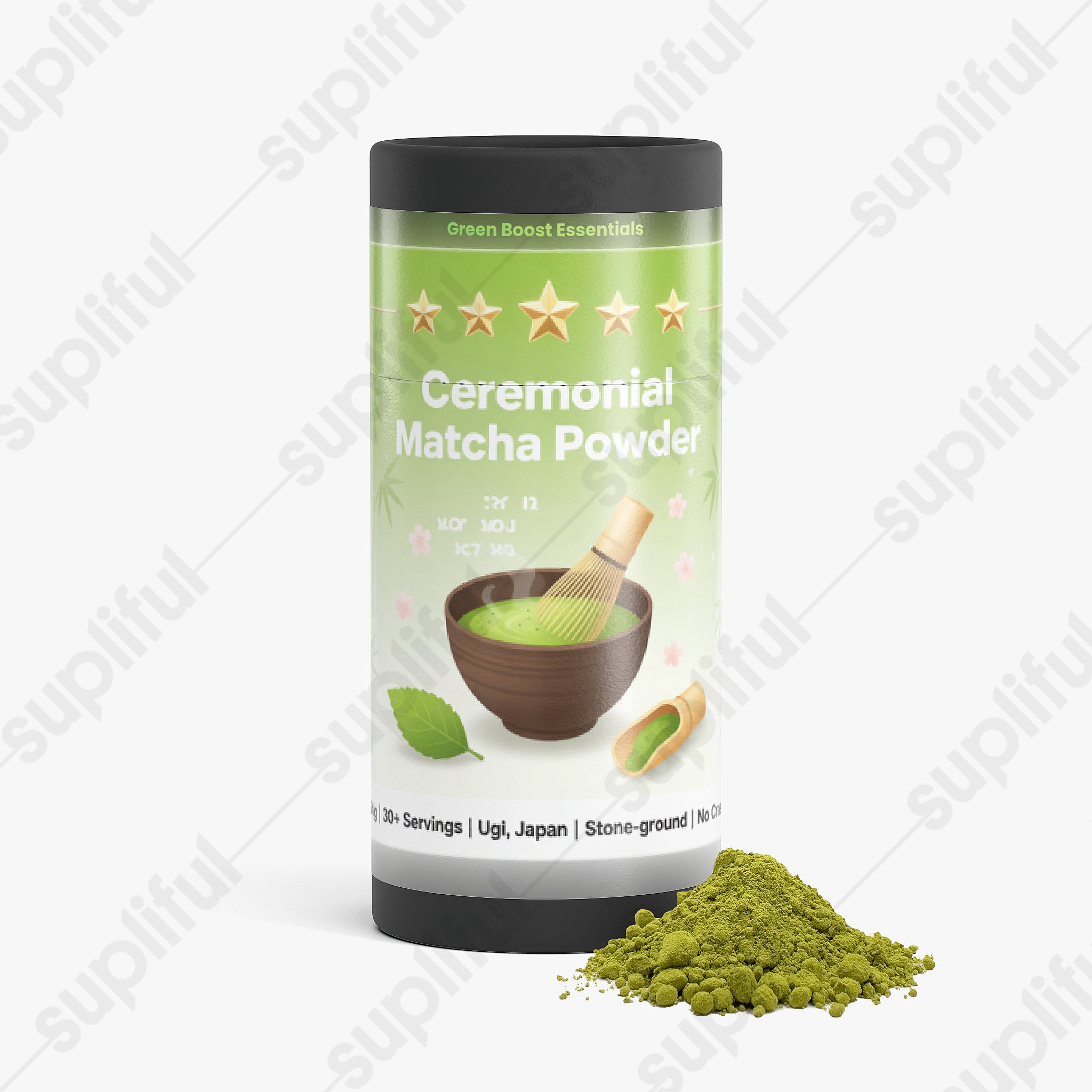 ⭐⭐⭐⭐⭐ Premium Ceremonial Matcha Powder 🍵 | First Harvest Japanese Matcha | Rich in Antioxidants for Calm Energy & Mental Clarity ✨🌿