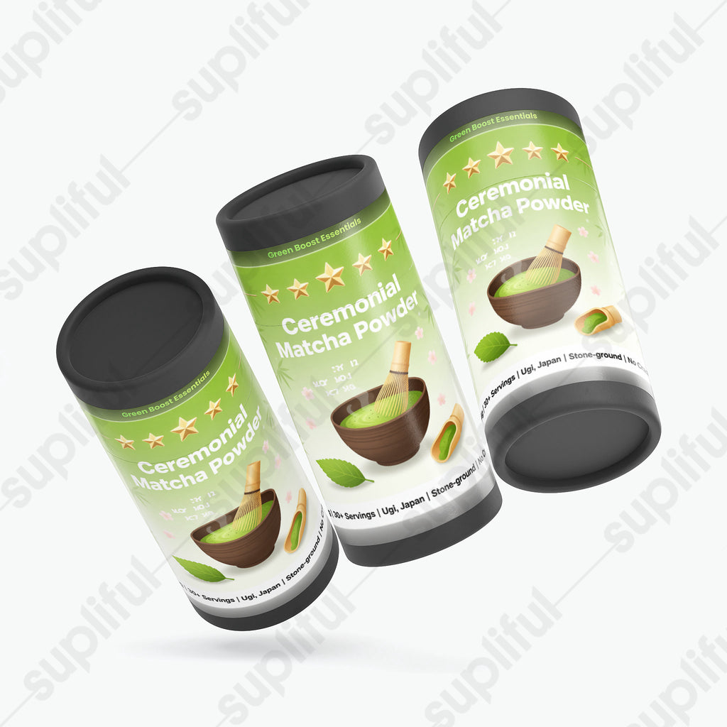 ⭐⭐⭐⭐⭐ Premium Ceremonial Matcha Powder 🍵 | First Harvest Japanese Matcha | Rich in Antioxidants for Calm Energy & Mental Clarity ✨🌿