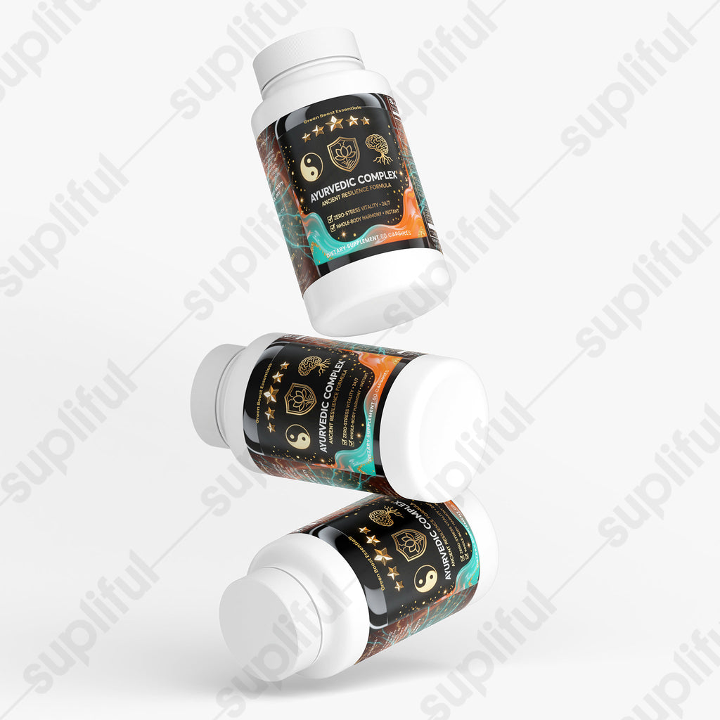 ⭐⭐⭐⭐⭐ Ayurvedic Complex: Ancient Resilience Capsules | Ashwagandha, Turmeric, Shilajit, Holy Basil | Unlock Zero-Stress Balance & Unshakeable Calm ⚖️🧘‍♂️ (60 Capsules)