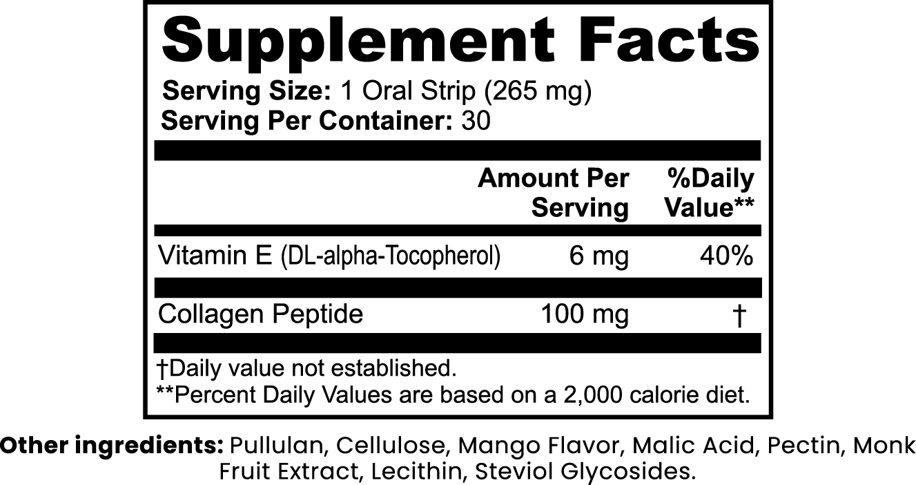 Beauty + Collagen Strips - Green Boost Essentials